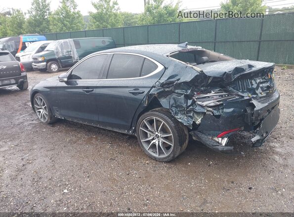 KMTG34SC5SU149358 2025 GENESIS G70 Синий Задняя левая четверть