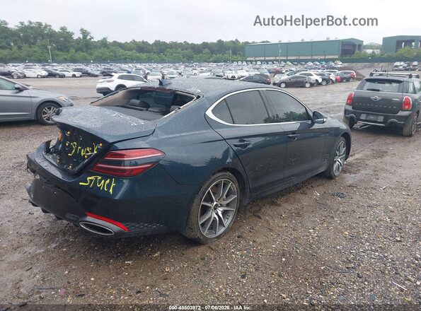 KMTG34SC5SU149358 2025 GENESIS G70 Синий Задняя правая четверть