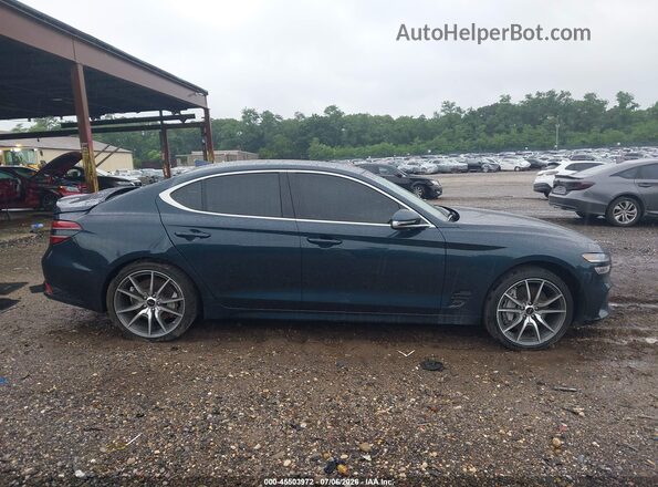 KMTG34SC5SU149358 2025 GENESIS G70 Синий Панорамный вид салона 360°