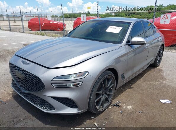 KMTG34SC7SU148793 2025 GENESIS G70 Серебряный Передняя левая четверть