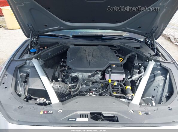 KMTG34SC7SU148793 2025 GENESIS G70 Серебряный Вид сзади
