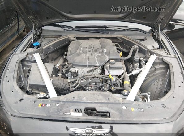 KMTG34SC9SU149279 2025 GENESIS G70 Черный Вид сзади