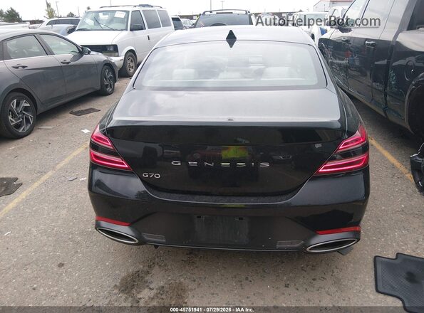 KMTG34SC9SU149279 2025 GENESIS G70 Черный 