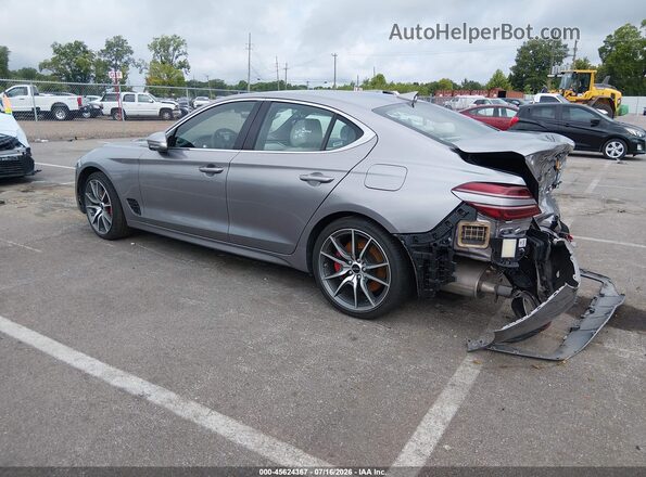 KMTG34SC9SU155311 2025 GENESIS G70 Brown Rear left