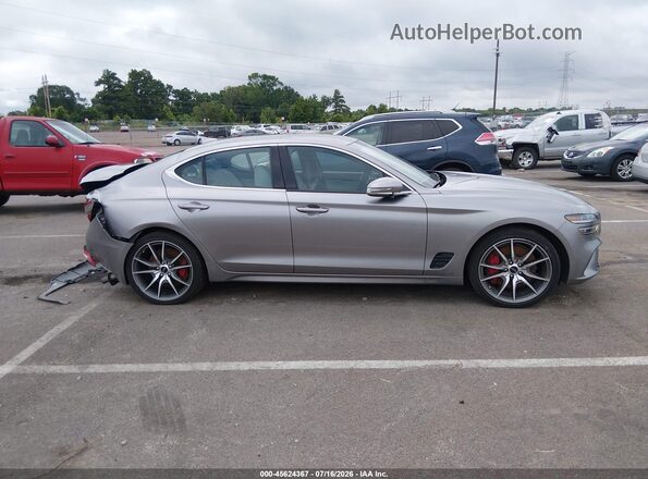 KMTG34SC9SU155311 2025 GENESIS G70 Brown 360 interior view
