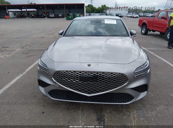 KMTG34SC9SU155311 2025 GENESIS G70 Brown Rear interior view