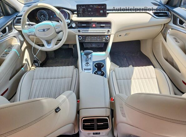 KMTG34SC9TU162566 2026 GENESIS G70 Синий Вид панели приборов
