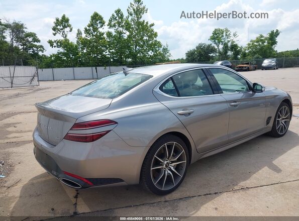 KMTG34SCXSU153681 2025 GENESIS G70 Gray Հետևի աջ