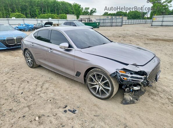 KMTG34TA0PU116594 2023 GENESIS G70 Серый Передняя правая четверть