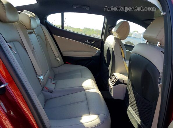 KMTG34TA2NU095583 2022 GENESIS G70 Красный Вид задних сидений