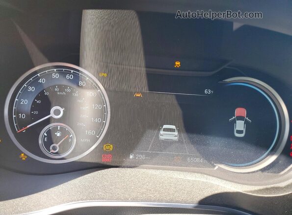 KMTG34TA2NU095583 2022 GENESIS G70 Красный Вид щитка приборов