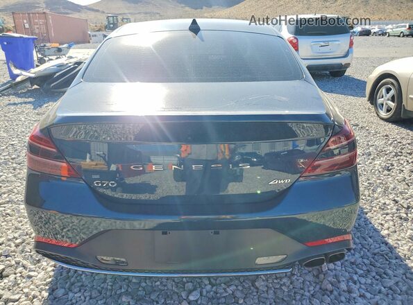 KMTG34TA2PU123644 2023 GENESIS G70 Green Rear view