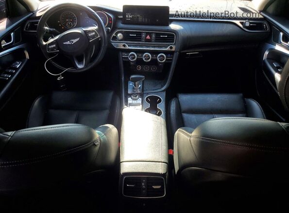 KMTG34TA2PU123644 2023 GENESIS G70 Green Dashboard view