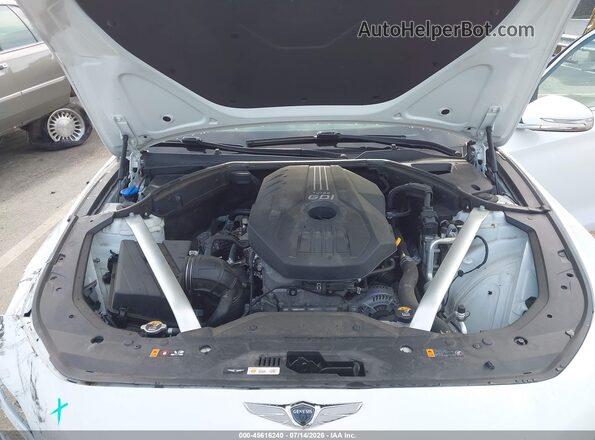 KMTG34TA2PU127094 2023 GENESIS G70 White Вид ззаду