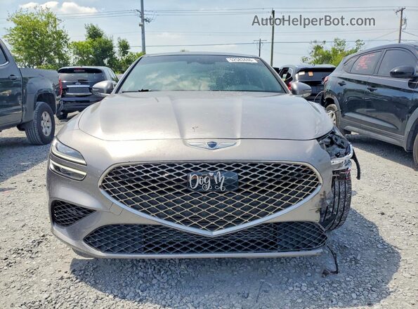 KMTG34TA5NU087171 2022 GENESIS G70 Gray Widok z przodu