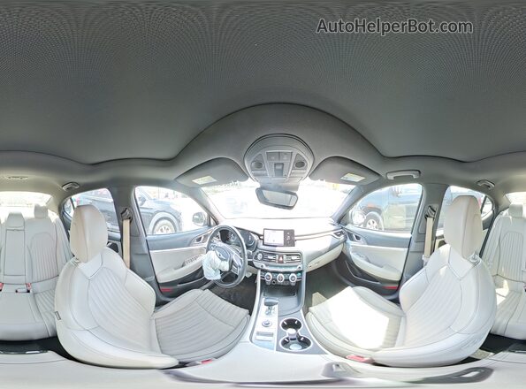 KMTG34TA5NU087171 2022 GENESIS G70 Gray Widok naklejki z numerem VIN