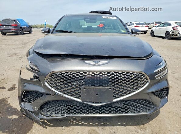 KMTG34TA8NU103265 2022 GENESIS G70 Gray Vista frontal