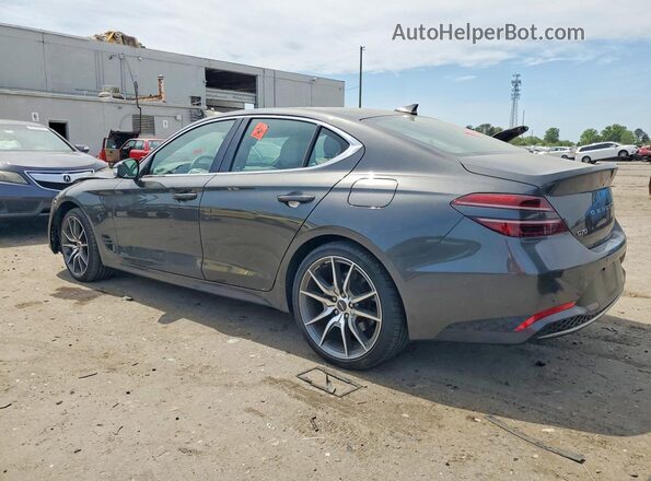 KMTG34TA8NU103265 2022 GENESIS G70 Gray Trasero izquierdo