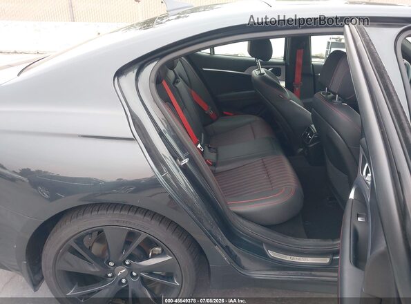 KMTG34TAXPU124265 2023 GENESIS G70 Green Vista de la etiqueta del VIN