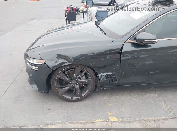 KMTG34TAXPU124265 2023 GENESIS G70 Green Vista frontal