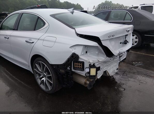 KMTG54LE0LU046361 2020 GENESIS G70 Light Blue 