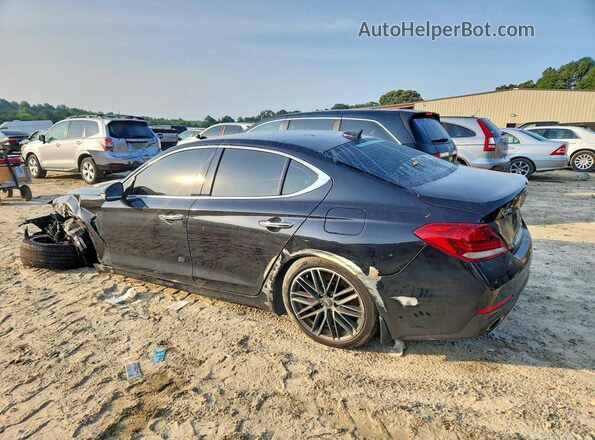 KMTG54LE8KU032156 2019 GENESIS G70 Black Հետևի ձախ