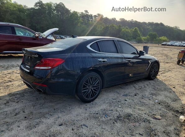 KMTG54LE8KU032156 2019 GENESIS G70 Black Հետևի աջ