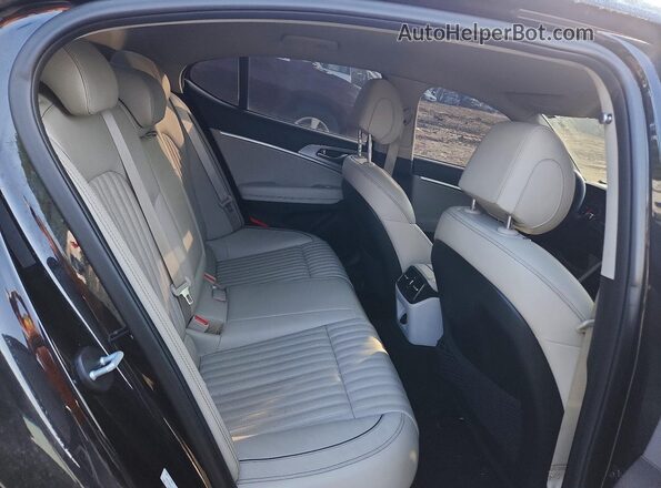 KMTG54LE8KU032156 2019 GENESIS G70 Black Հետևի նստատեղերի տեսք