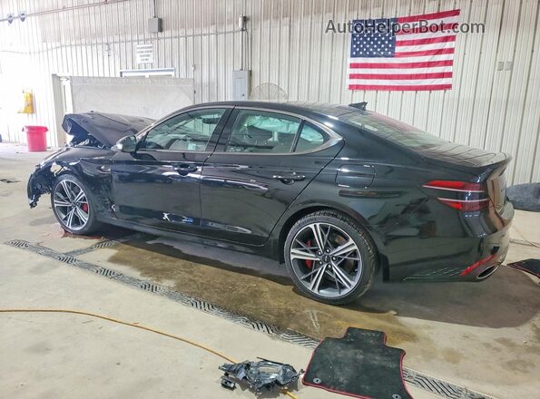 KMTG54SE3SU151640 2025 GENESIS G70 Black Tył lewy