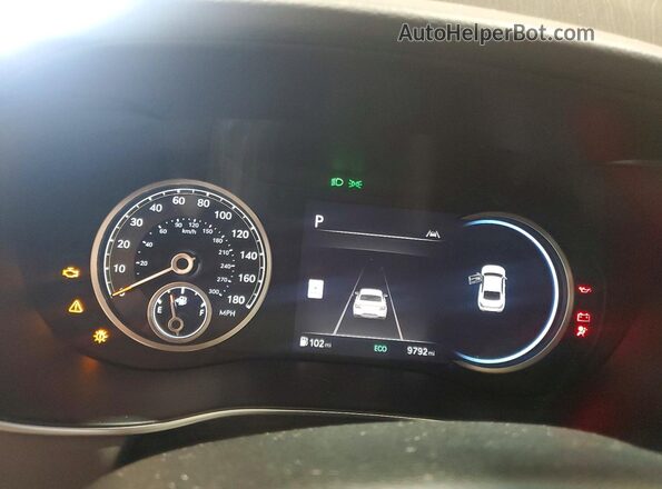 KMTG54SE3SU151640 2025 GENESIS G70 Black Widok zestawu wskaźników
