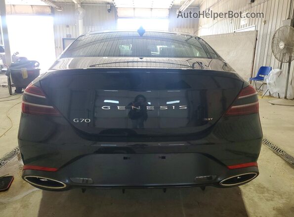 KMTG54SE3SU151640 2025 GENESIS G70 Black Widok z tyłu