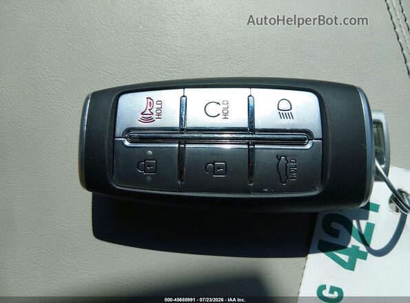 KMTG54TE3PU109426 2023 GENESIS G70 Gray Вид панелі приладів