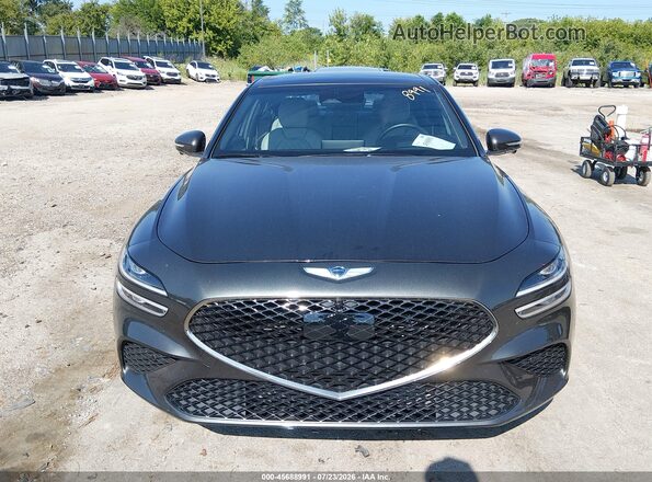 KMTG54TE3PU109426 2023 GENESIS G70 Gray Вид щитка приладів
