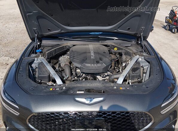 KMTG54TE3PU109426 2023 GENESIS G70 Gray Вид ззаду