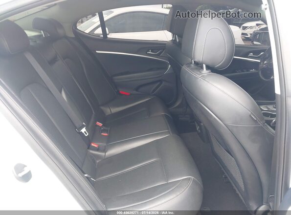KMTG64LA3LU051161 2020 GENESIS G70 White Vista de la etiqueta del VIN