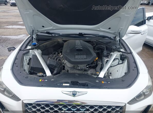 KMTG64LA3LU051161 2020 GENESIS G70 White Vista trasera