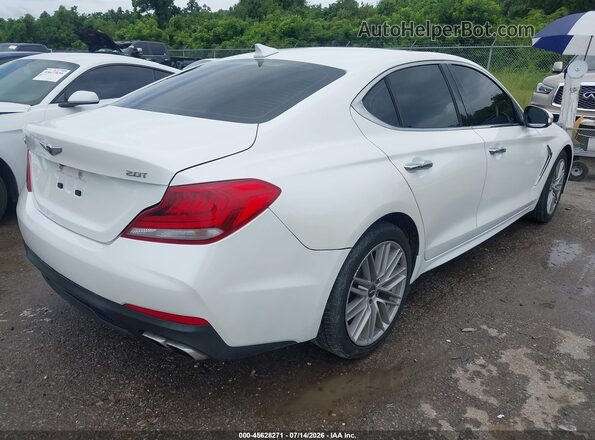 KMTG64LA3LU051161 2020 GENESIS G70 White Trasero derecho