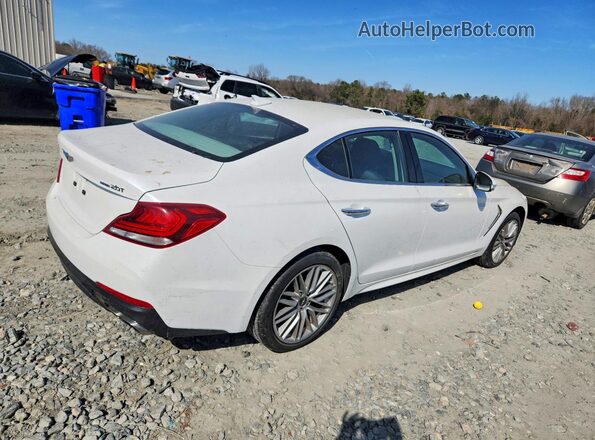 KMTG64LA4LU055851 2020 GENESIS G70 White Հետևի աջ