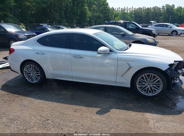 KMTG64LA4LU060032 2020 GENESIS G70 Белый Панорамный вид салона 360°