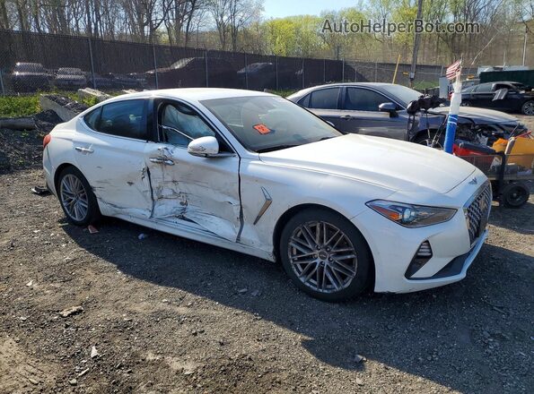 KMTG64LA5MU079724 2021 GENESIS G70 White Delantero derecho