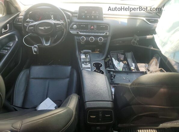KMTG64LA5MU079724 2021 GENESIS G70 White Vista del salpicadero