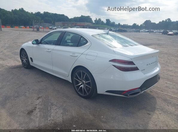 KMTG64SC2TU166479 2026 GENESIS G70 White Trasero izquierdo