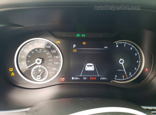 KMTG64SC4TU162773 2026 GENESIS G70 Blue Vista del cuadro de instrumentos