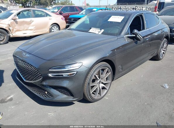 KMTG64SC4TU170470 2026 GENESIS G70 Gray Vista tres cuartos delantera izquierda