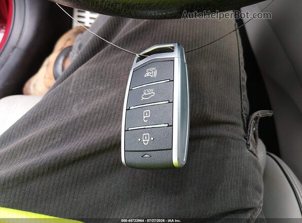 KMTG74LE7KU024253 2019 GENESIS G70 Red Vista del salpicadero