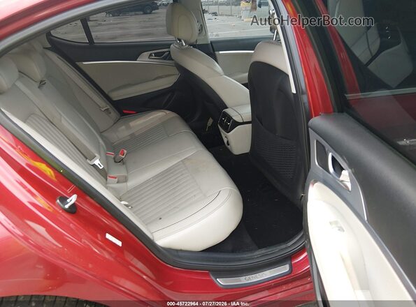 KMTG74LE7KU024253 2019 GENESIS G70 Red Vista de la etiqueta del VIN