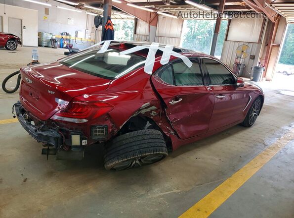 KMTG74LE9KU026425 2019 GENESIS G70 Red Trasero derecho