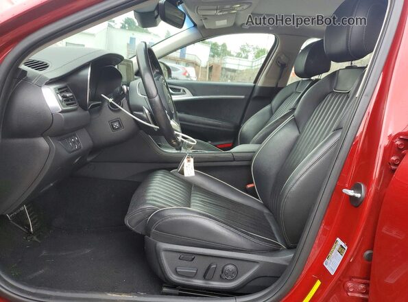 KMTG74LEXMU074261 2021 GENESIS G70 Red Սալոնի դիմացի տեսք