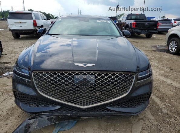 KMTGA4SC4PU163720 2023 GENESIS G80 Black Դիմացի տեսք