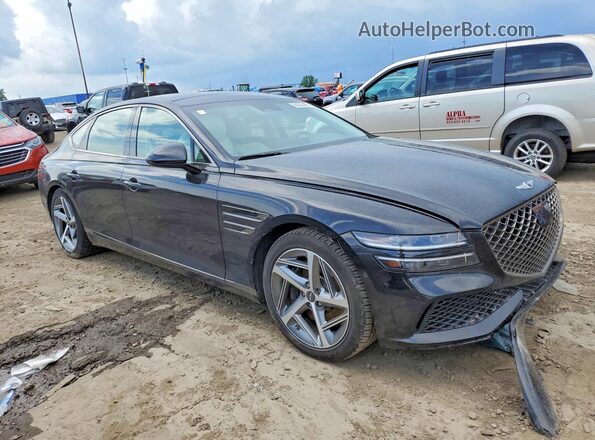 KMTGA4SC4PU163720 2023 GENESIS G80 Black Առջևի աջ